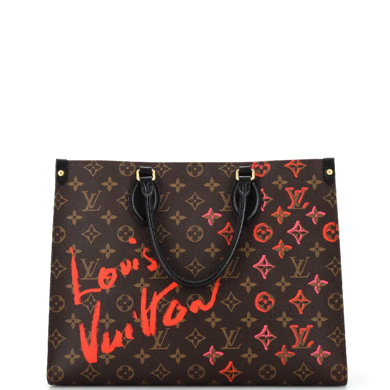 OnTheGo Tote Limited Edition Fall in Love Monogram Canvas MM