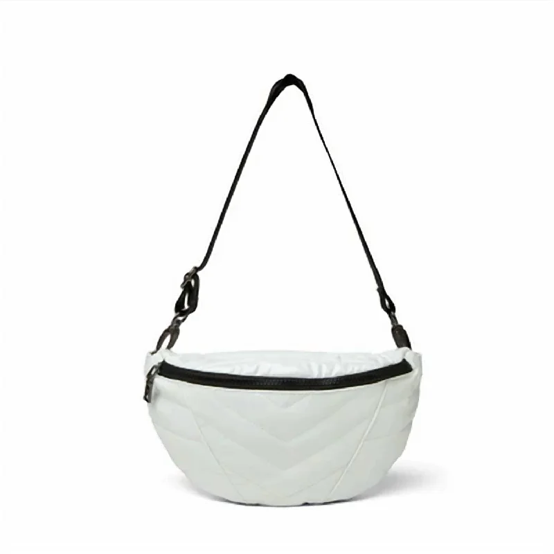 Women's The Little Runaway Bag In White Patent