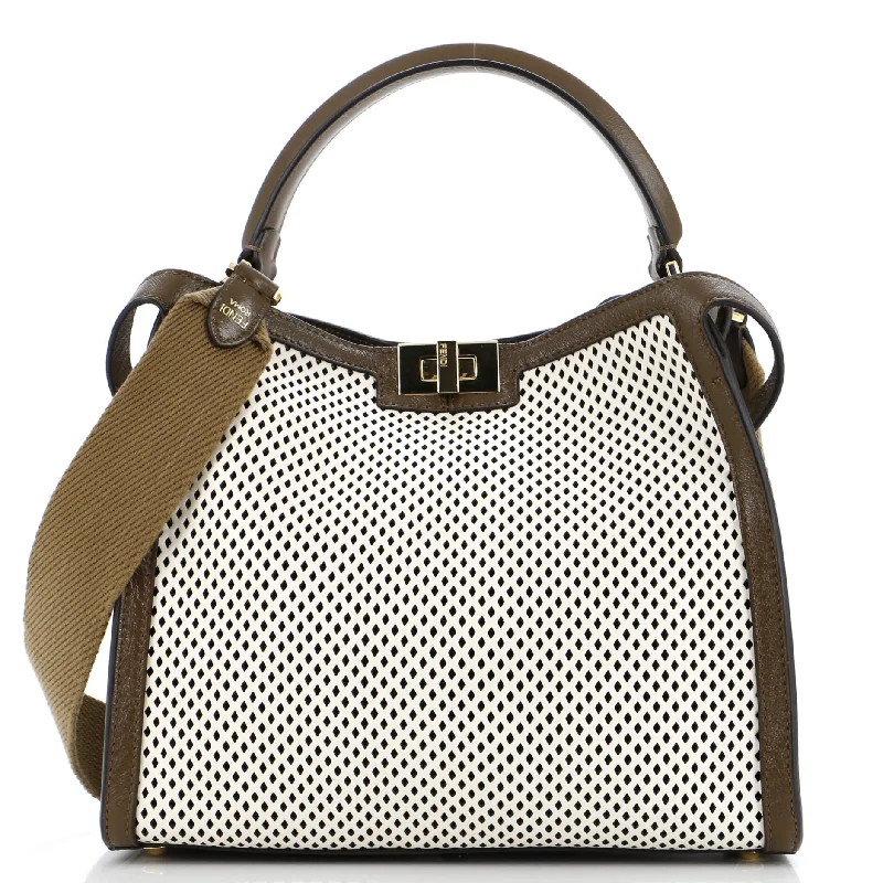 Peekaboo X-Lite Bag Perforated Leather Medium