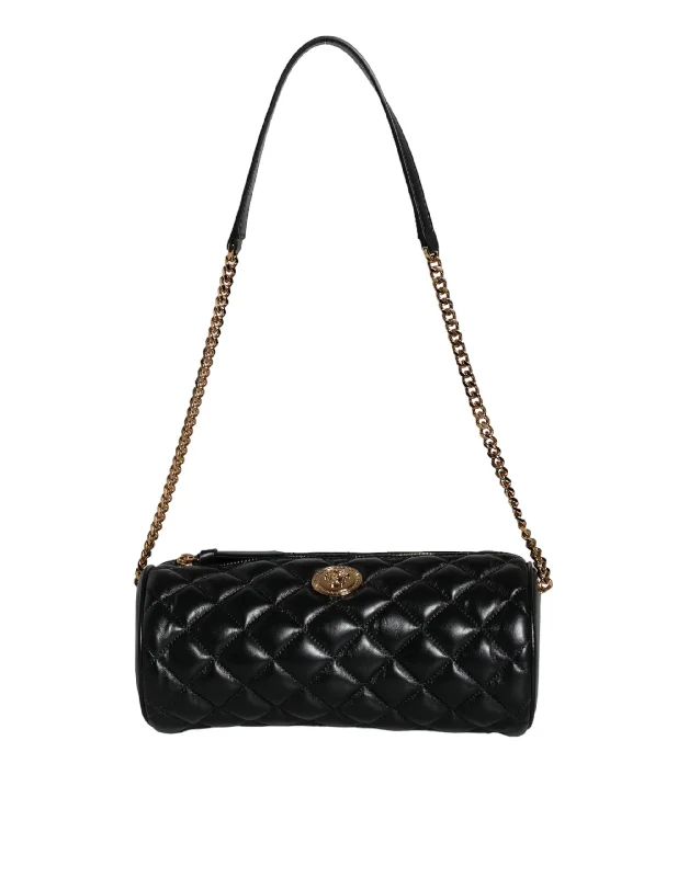 Versace  Mini Quilted Lambskin Leather Crossbody Sling Women's Bag