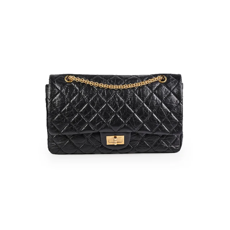 Chanel Reissue Maxi 227 Black Shoulder Bag