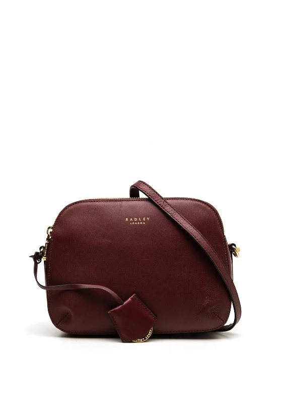 Radley Dukes Place Medium Crossbody, Dark Cherry