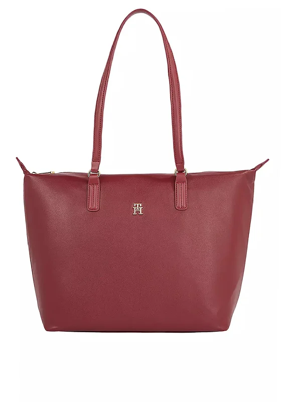 Tommy Hilfiger Large Monogram Plus Tote, Poppy