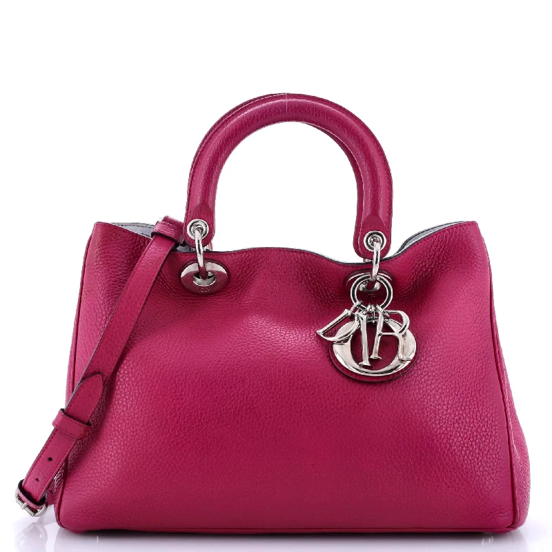 Diorissimo Tote Pebbled Leather Medium