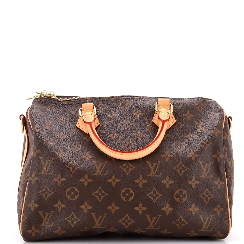 Speedy Bandouliere Bag Monogram Canvas 30