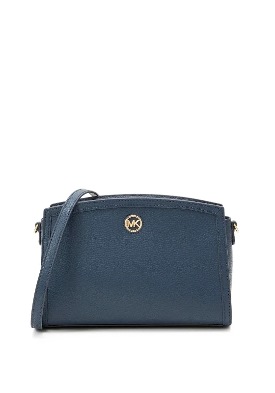 MICHAEL Michael Kors Chantal Small Crossbody Bag, Navy