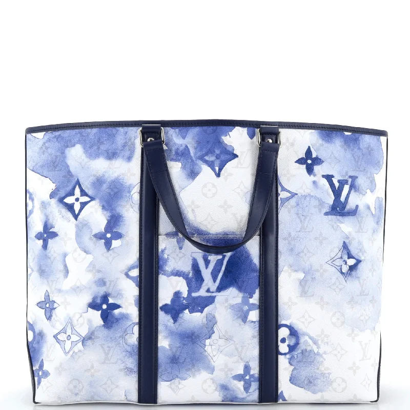 New Tote Limited Edition Monogram Watercolor Canvas GM