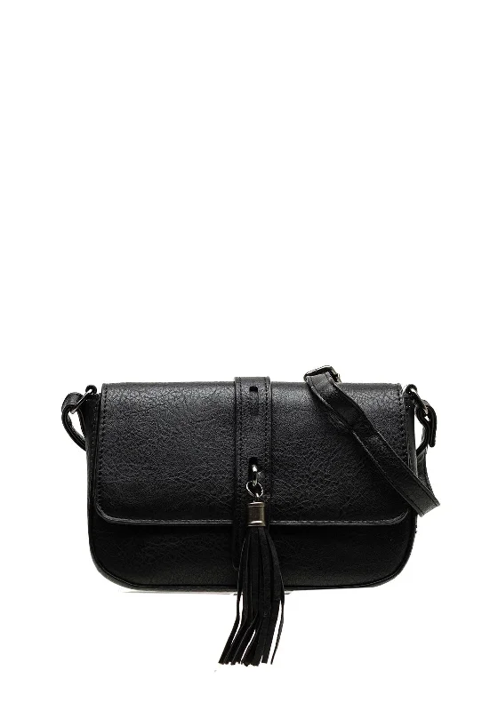 Zen Collection Crossbody Bag, Black