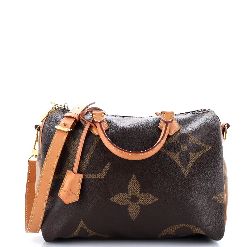 Speedy Bandouliere Bag Reverse Monogram Giant 30