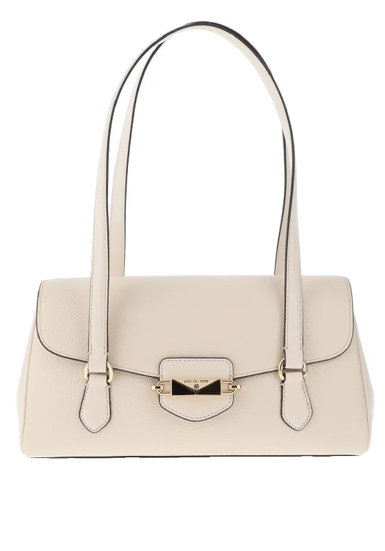 MICHAEL Michael Kors Medium Fleur Shoulder Tote, Cream