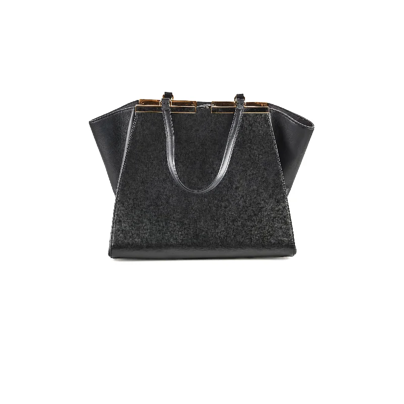 Fendi 3 Jours Tote Black