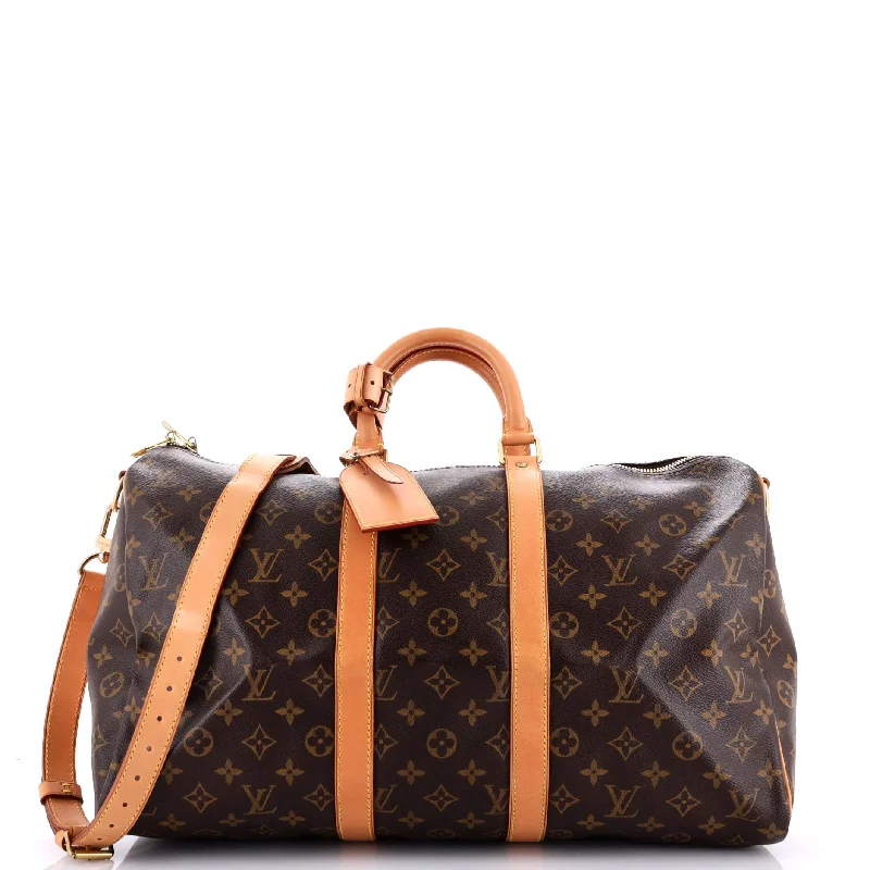 Keepall Bandouliere Bag Monogram Canvas 45