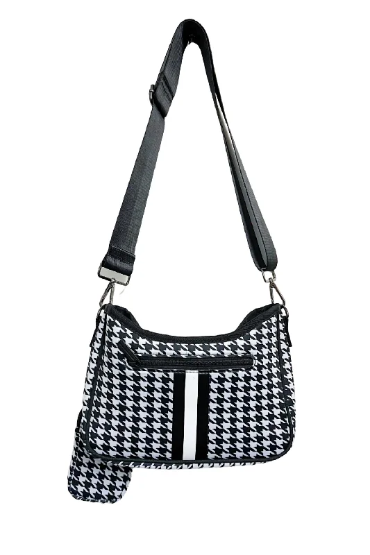 Women's Blair Royal Crossbody Bag In Black And White