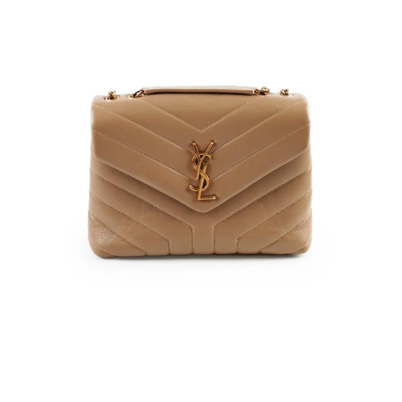 Saint Laurent Small Lou Lou Beige