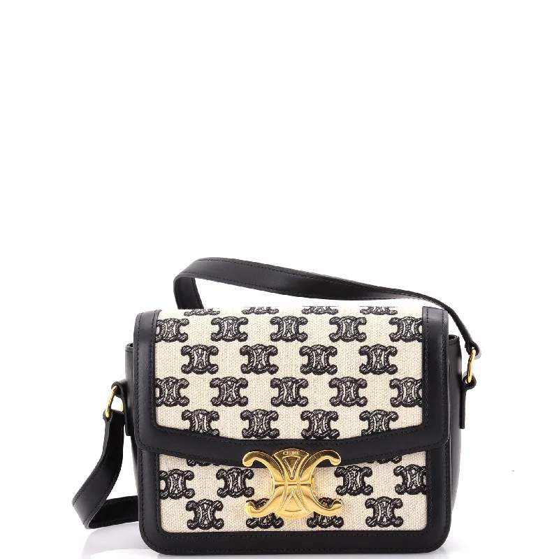 Triomphe Shoulder Bag Triomphe Canvas Medium