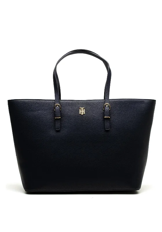 Tommy Hilfiger TH Timeless Medium Tote, Navy