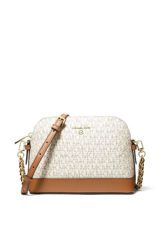 MICHAEL Michael Kors Dome Crossbody, Vanilla & Acorn