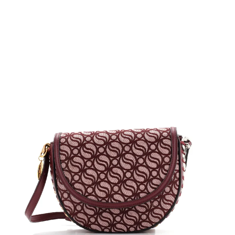 Frayme Flap Shoulder Bag S-Wave Monogram Canvas Medium