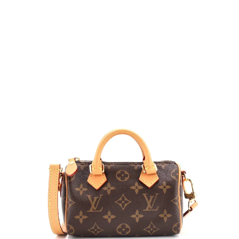 Speedy Bandouliere NM Bag Monogram Canvas Nano