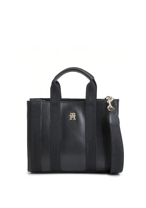 Tommy Hilfiger Identity Small Tote, Black