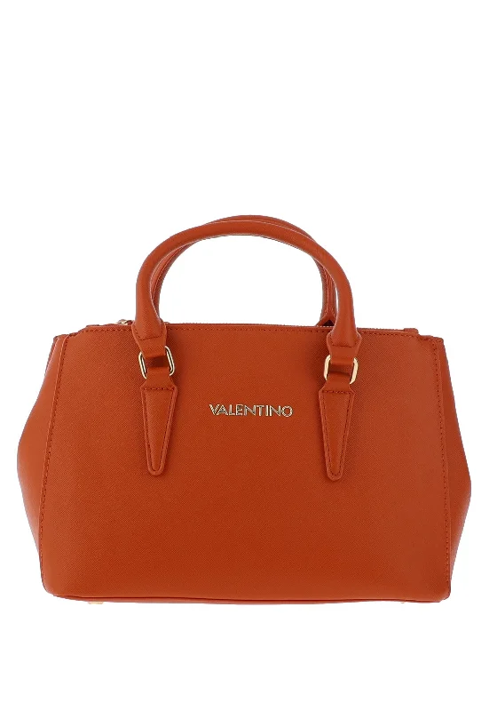 Valentino Zero Medium Satchel Bag, Orange