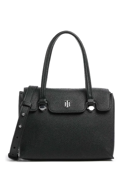 Tommy Hilfiger TH Element Small Satchel, Black