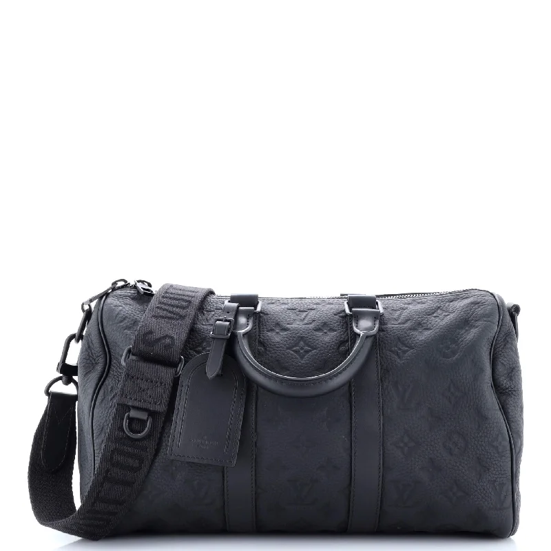 Keepall Bandouliere Bag Monogram Taurillon Leather 35