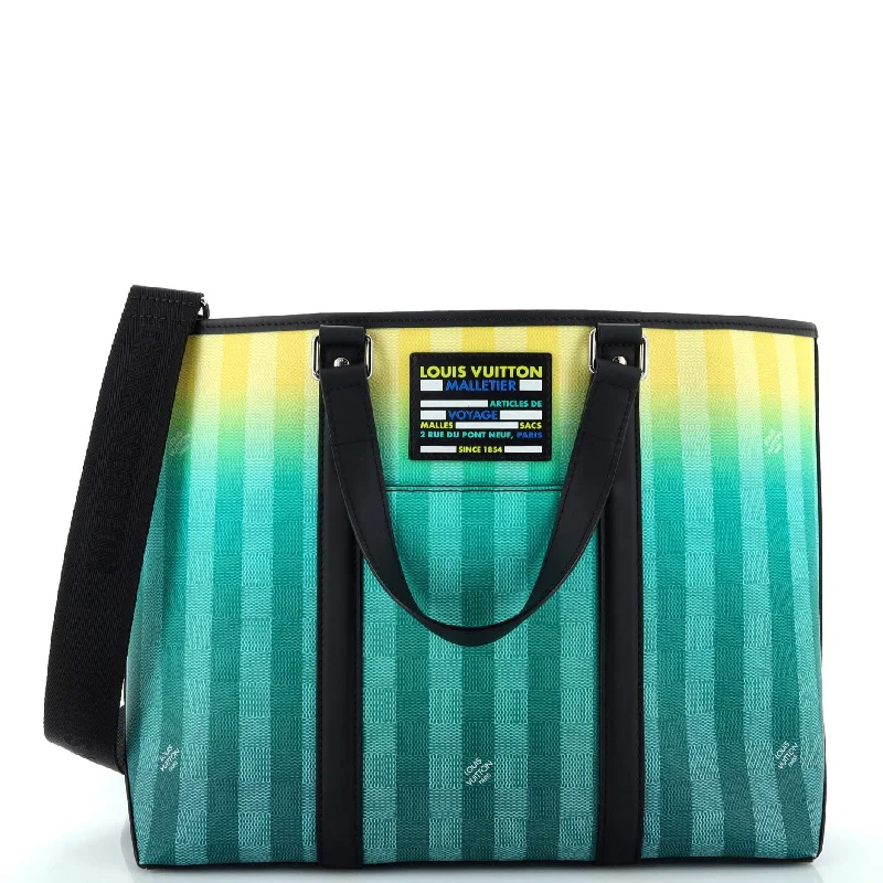 Weekend Tote Limited Edition Gradient Damier Stripes PM