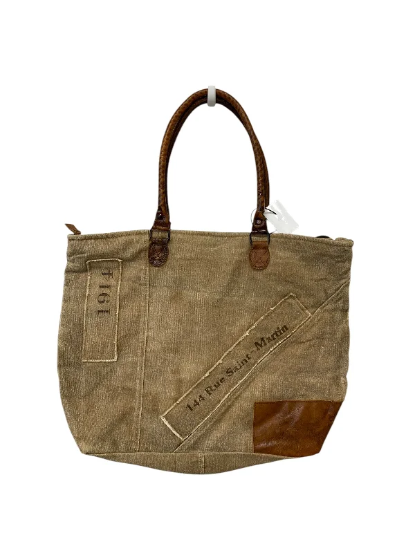 Tote By Clothes Mentor, Size: Large