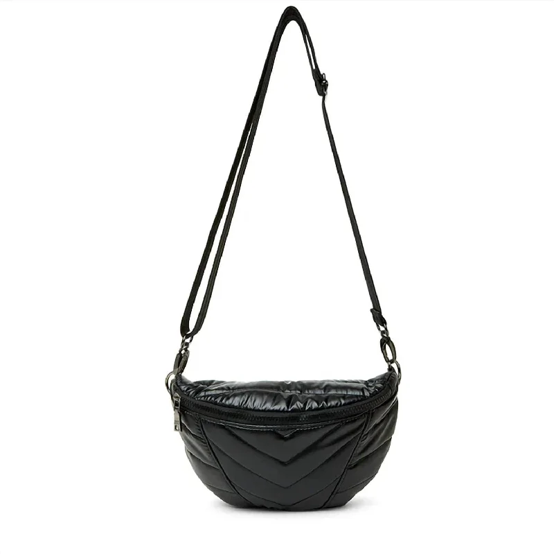 Women's The Little Runaway Bag In Black Patent