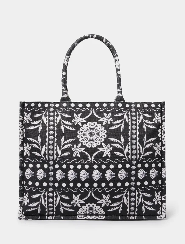 Posey Printed Tote Bag