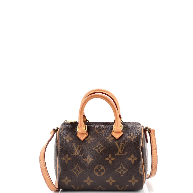 Speedy Bandouliere Bag Monogram Canvas Nano