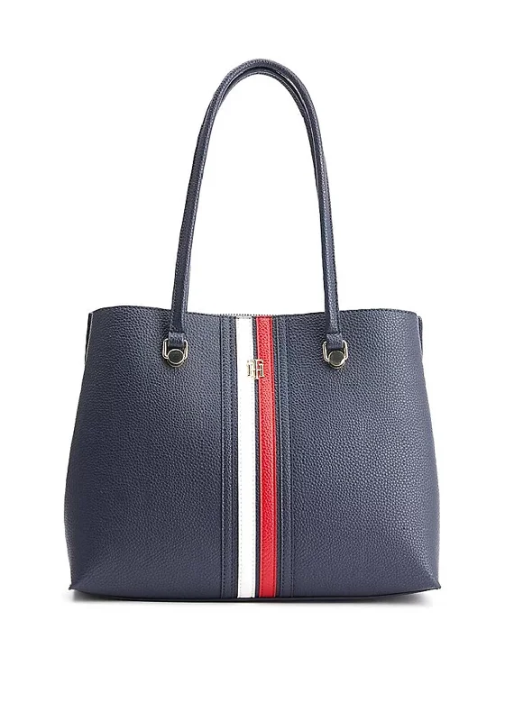 Tommy Hilfiger Monogram Work Tote Bag, Navy