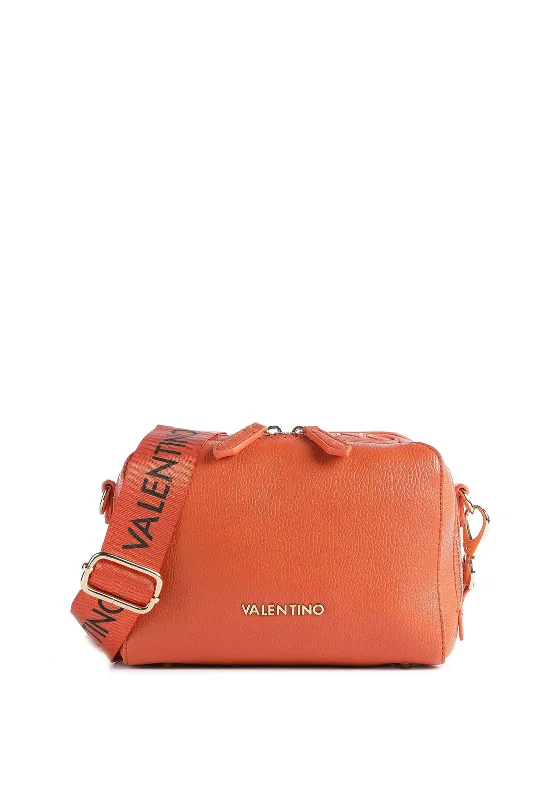 Valentino Pattie Small Crossbody Camera Bag, Orange