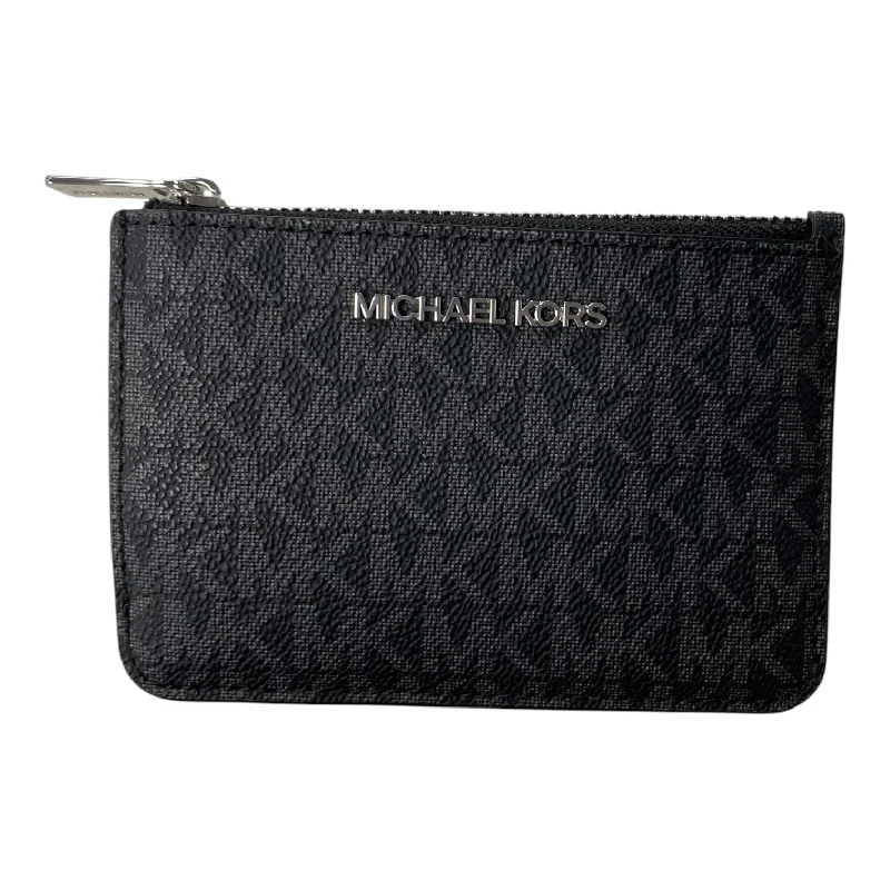 Wallet Designer By Michael Kors In Grey, Size:Small