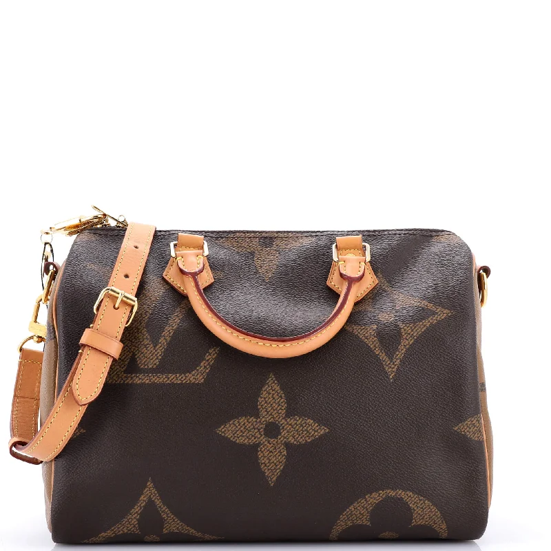 Speedy Bandouliere Bag Reverse Monogram Giant 30