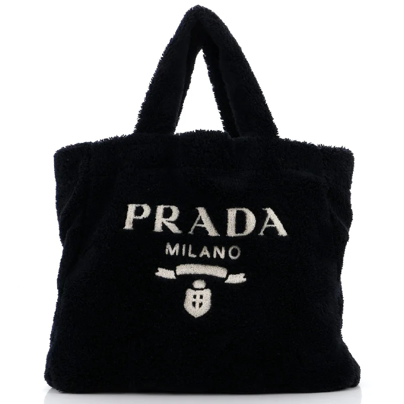 Logo Tote Terry Cloth