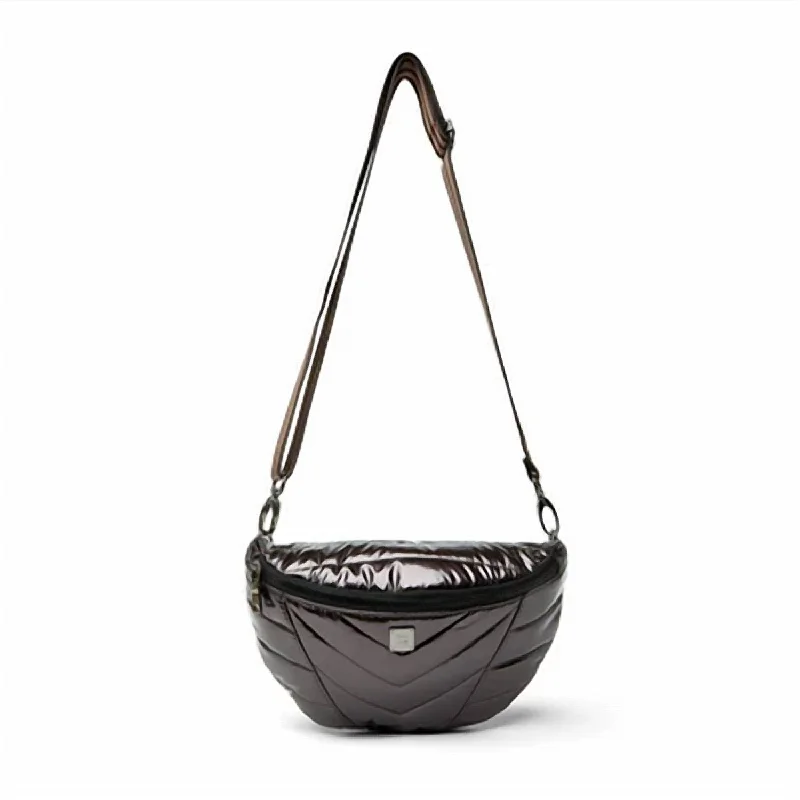 Women's The Little Runaway Bag In Mocha Patent