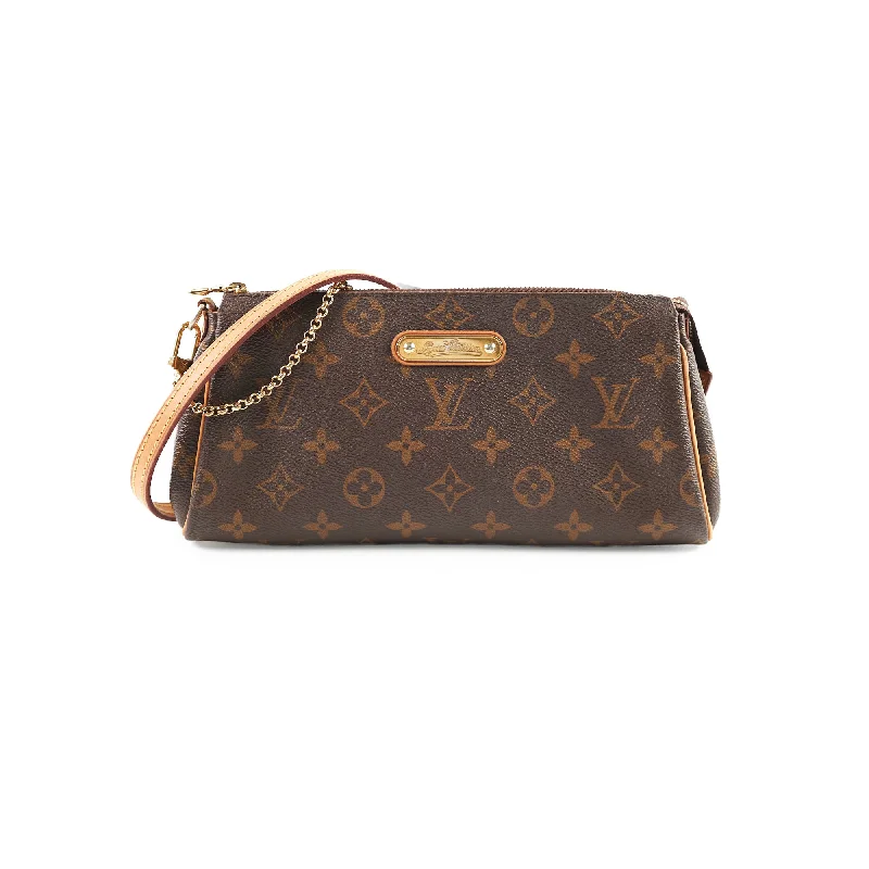 Louis Vuitton Eva Clutch Crossbody Bag Monogram