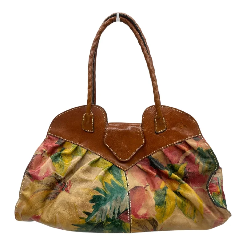 Handbag Designer By Patricia Nash In Floral Print, Size:Large