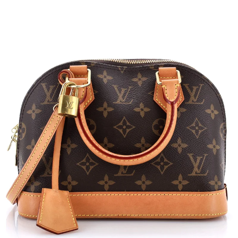 Alma Handbag Monogram Canvas BB