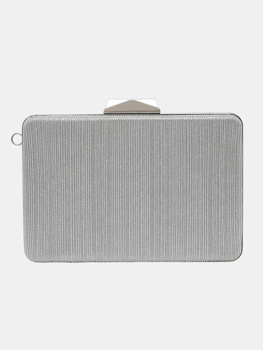 Caprese Goldy Clutch Small Silver