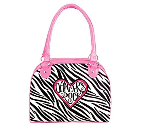 Dancers Rock Zebra Duffel (11.75" X 8.75" X 5.5")