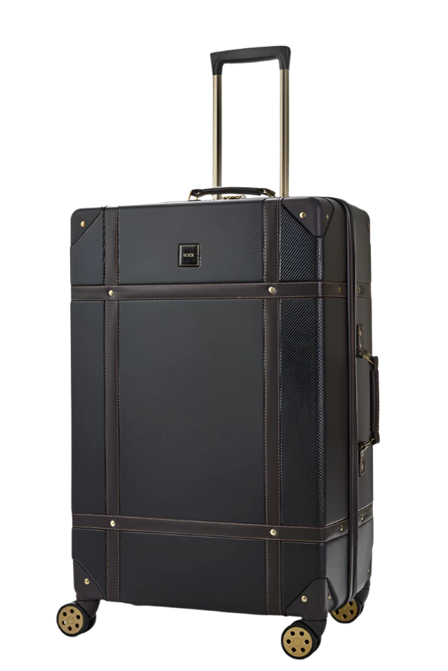 Vintage Large Suitcase - Black