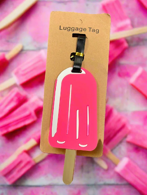 Silicone Luggage Tag- Popsicle- $3.00