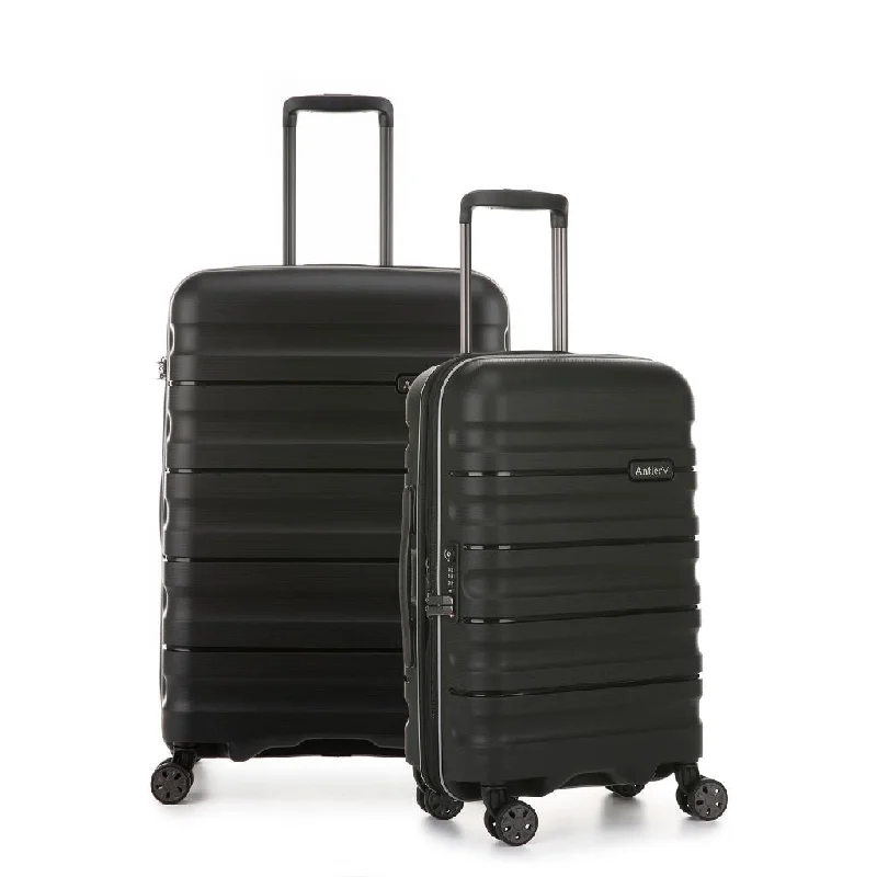 Antler Lincoln Hardsided Luggage Duo Set - Black