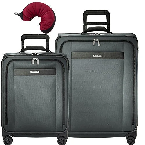 Briggs & Riley Transcend Vx 3 Piece Spinner Set | Wide Carry-On Expandable Spinner | Medium