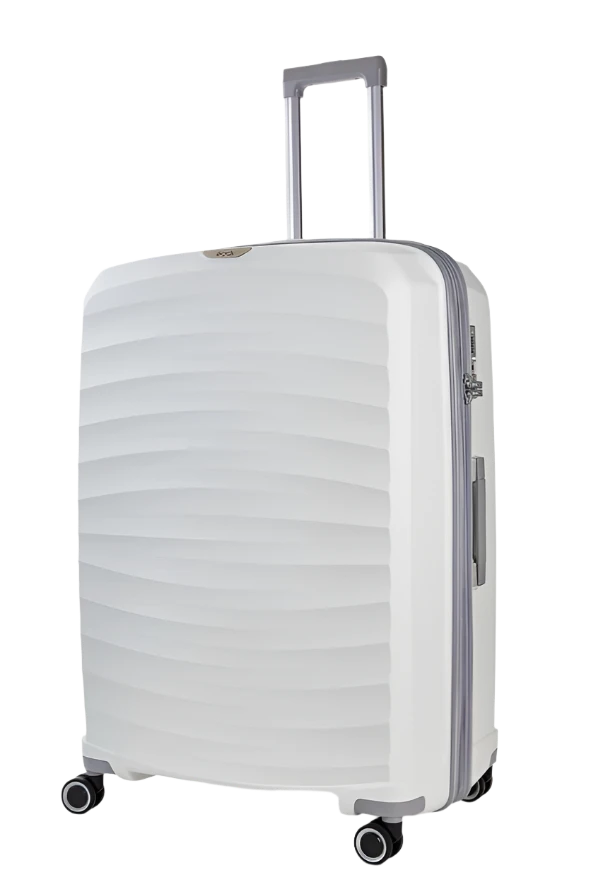 Sunwave Large Suitcase - White