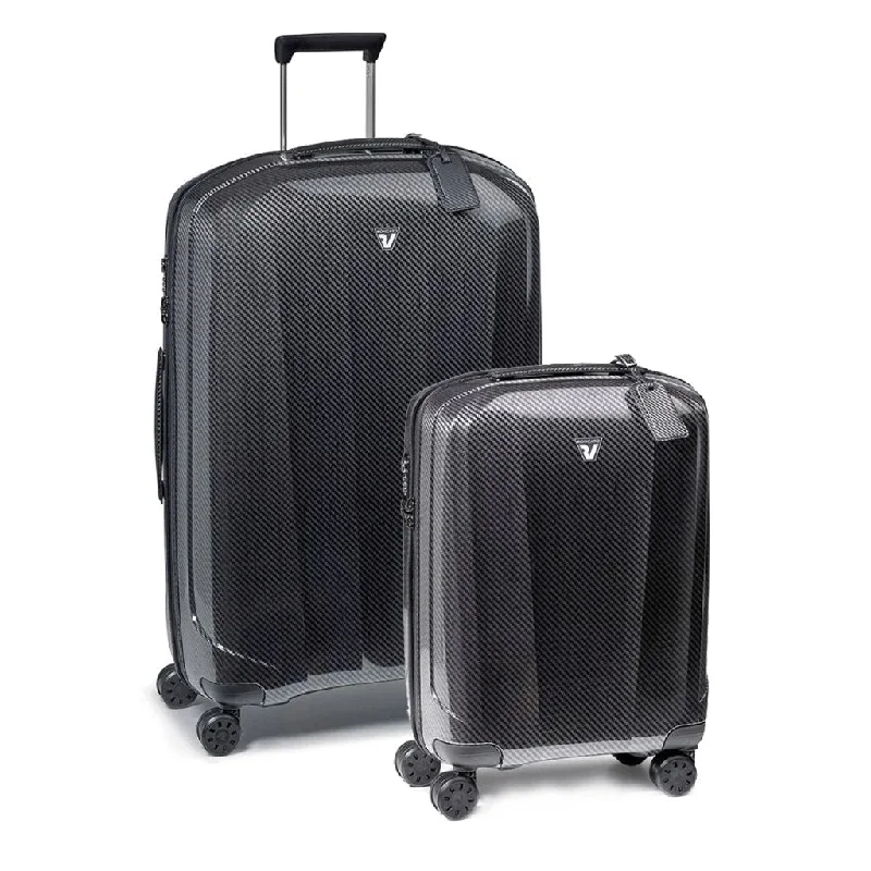 Roncato We Are Glam Hardsided Spinner Suitcase Duo Set - Graphite