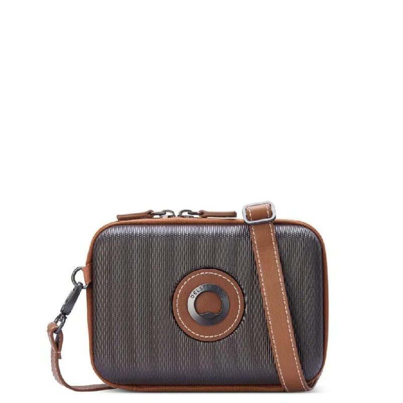 Delsey Chatelet Air 2.0 Clutch Shoulder Bag Chocolate